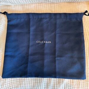 Cole Haan Navy Blue Dust Bag . Perfect for purses or shoes.